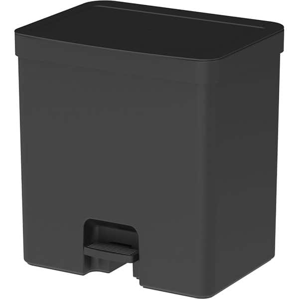 Lixeira plástica com pedal, 20L, Preta, LX4200PTF, Ou - CX 1 UN