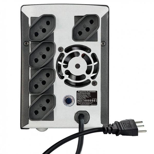 Estabilizador 110v, 2000va, 5 Tomadas, Progressive III, NT - SMS CX 1 UN