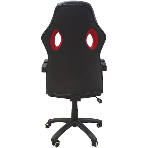 Cadeira Gamer UP X32FB com Encosto Inclinável 25° e Assento Ajustável - Preta e Vermelha - CX 1 UN