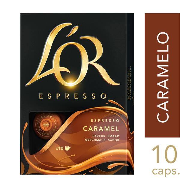 Cápsula para Nespresso, L'or, Caramelo, CX 10 UN