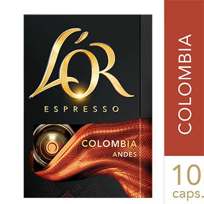 Cápsula para Nespresso, L'or, Colômbia, CX 10 UN