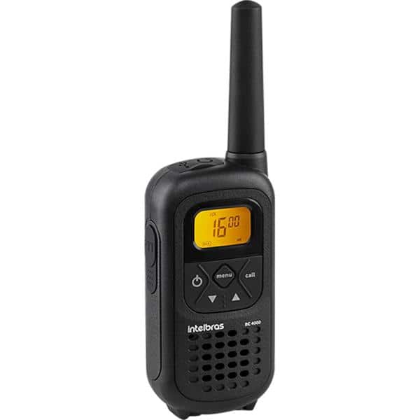 Kit com 2 Rádios Comunicadores com alcance de 20Km, RC4002, Intelbras - CX 1 KT