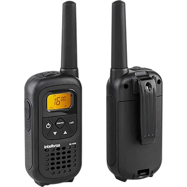 Kit com 2 Rádios Comunicadores com alcance de 20Km, RC4002, Intelbras - CX 1 KT